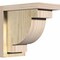 Ekena Millwork Alpine Rough Sawn Corbel w/Backplate, Douglas Fir, 6"W x 10"D x 10"H COR06X10X10ALP01RDF - alternate 1